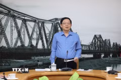 Phó Thủ tướng Hồ Quốc Dũng phát biểu chỉ đạo tại cuộc họp. (Ảnh: Diệp Trương/TTXVN)