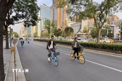 Người dân tại Trung Quốc. (Ảnh minh họa: Công Tuyên/TTXVN)