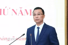 Ông Tô Anh Dũng, Phó Bí thư Tỉnh ủy, Chủ tịch Ủy ban Nhân dân tỉnh Thanh Hóa. (Ảnh: TTXVN phát)