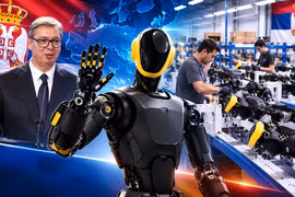 Serbia bước vào sản xuất robot hình người quy mô lớn