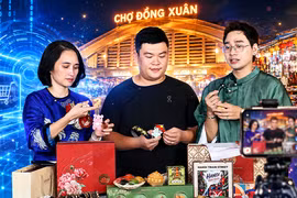 Chợ Đồng Xuân bước vào không gian số, livestream hỗ trợ tiểu thương quảng bá sản phẩm