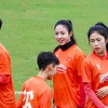 Đội tuyển Nữ Việt Nam hội quân, chuẩn bị cho chiến dịch SEA Games 33. (Ảnh: Việt Anh/Vietnam+)