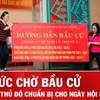 Người dân Thủ đô háo hức đón chờ bầu cử trong ngày hội non sông 
