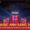 Hòa nhạc ánh sáng Chào năm mới: Kể chuyện sử Thủ đô bằng âm thanh và 2.025 drone