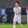 Tiền đạo Đình Bắc ghi bàn thắng duy nhất giúp U23 Việt Nam giành chiến thắng 1-0 trước chủ nhà U23 Saudi Arabia. (Ảnh: afc)
