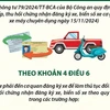 Từ ngày 1/1/2025: Những điều cần lưu ý về đăng ký xe với chủ xe