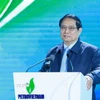 Thủ tướng Phạm Minh Chính chỉ đạo Hội nghị triển khai nhiệm vụ năm 2025 của ngành Dầu khí. (Ảnh: Dương Giang/TTXVN)