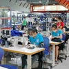 Ngành may mặc sẽ đóng góp nhiều cho tăng trưởng kinh tế Việt Nam. (Ảnh: Trần Việt/TTXVN)