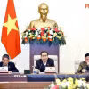 Chủ tịch Quốc hội Trần Thanh Mẫn phát biểu. (Ảnh: Doãn Tấn/TTXVN)