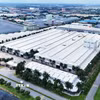Khu công nghiệp Vĩnh Lộc 2, huyện Bến Lức, tỉnh Long An, nằm giáp ranh với huyện Bình Chánh, Thành phố Hồ Chí Minh. (Ảnh: Hồng Đạt/TTXVN)