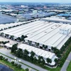 Khu công nghiệp Vĩnh Lộc 2, huyện Bến Lức, tỉnh Long An, nằm giáp ranh với huyện Bình Chánh, Thành phố Hồ Chí Minh. (Ảnh: Hồng Đạt/TTXVN)