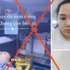 Bài viết sai sự thật đăng trên mạng xã hội. (Ảnh: TTXVN phát)