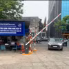 Một bãi trông giữ xe tại đường Trần Nhật Duật, thành phố Hà Nội. (Ảnh: Việt Hùng/Vietnam+)