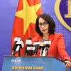 Người Phát ngôn Bộ Ngoại giao Phạm Thu Hằng. (Ảnh: An Đăng/TTXVN)