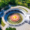 Khu tưởng niệm chiến sỹ Gạc Ma tại xã Cam Hải Đông, huyện Cam Lâm, tỉnh Khánh Hòa. (Ảnh: Trần Lê Lâm/TTXVN)