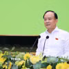 Chủ tịch HĐND Thành phố Hà Nội Nguyễn Ngọc Tuấn. (Ảnh: TTXVN phát)