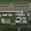 Minh họa phối cảnh sân bay Gia Bình.