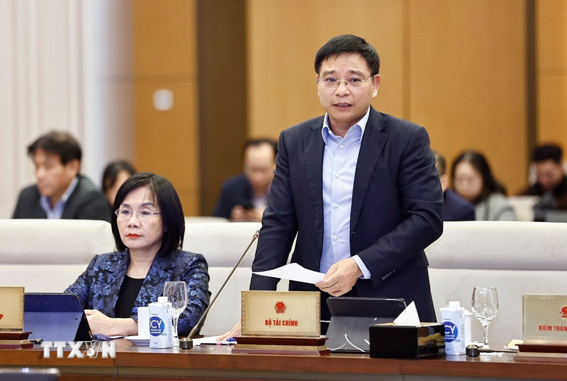 Bộ trưởng Bộ Tài chính Nguyễn Văn Thắng. (Ảnh: Doãn Tấn/TTXVN)