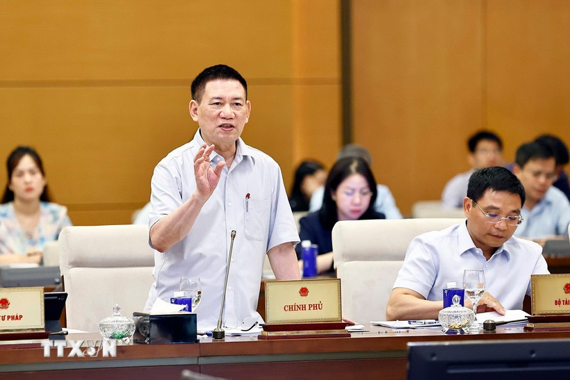 Phó Thủ tướng Chính phủ Hồ Đức Phớc phát biểu. (Ảnh: Doãn Tấn/TTXVN)