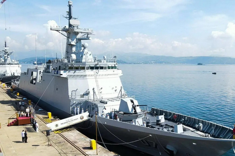 Tàu khu trục BRP Diego Silang trong biên chế Hải quân Philippines. (Nguồn: Hải quân Philippines)