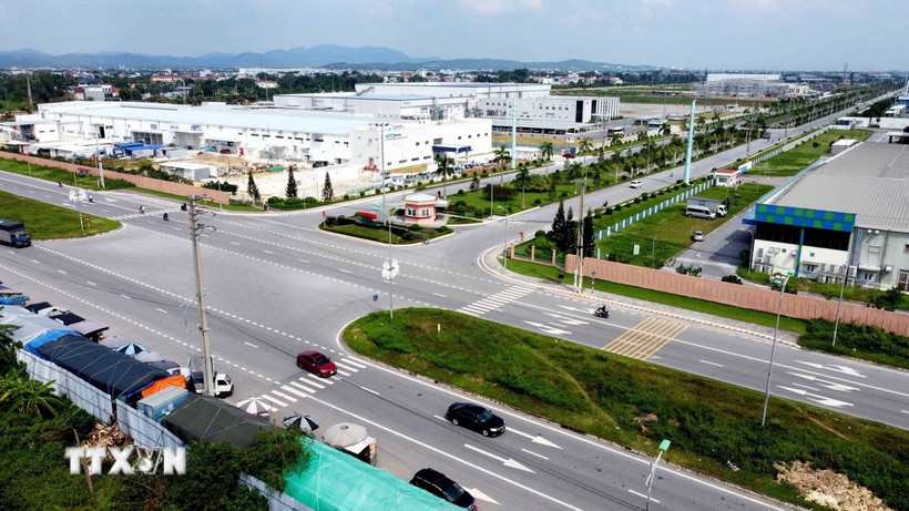 Một khu công nghiệp. (Ảnh: Hồng Đạt/TTXVN)