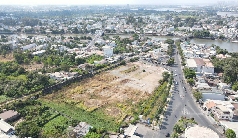 Đồng Nai dự kiến đưa ra đấu giá 24 khu đất với tổng giá trị theo bảng giá đất khoảng 37.000 tỷ đồng. (Ảnh: Công Phong/TTXVN)