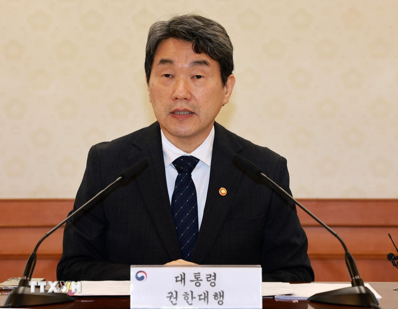 Quyền Tổng thống Hàn Quốc Lee Ju Ho. (Ảnh: Yonhap/TTXVN)