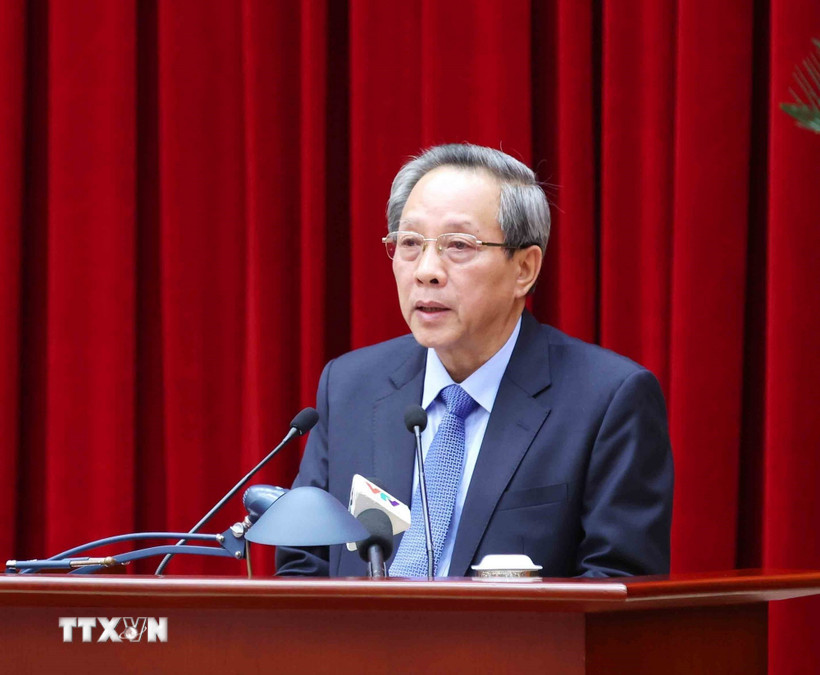 Đồng chí Hoàng Đăng Quang, Ủy viên Trung ương Đảng, Phó Trưởng Ban Thường trực Ban Tổ chức Trung ương, nghỉ công tác từ 1/3/2026 và nghỉ hưu từ 1/12/2026. (Ảnh: Phương Hoa/TTXVN)