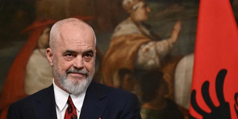 Thủ tướng Albania Edi Rama. (Ảnh: AFP)