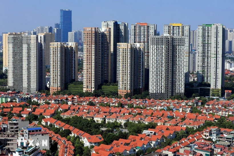 Một góc Hà Nội. (Ảnh: Tuấn Anh/TTXVN)