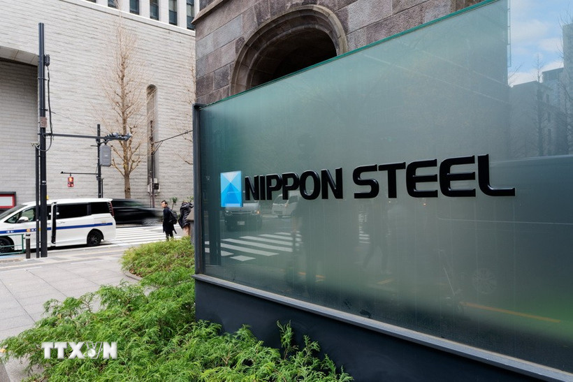 Trụ sở công ty Nippon Steel tại Tokyo, Nhật Bản. (Ảnh: THX/TTXVN)