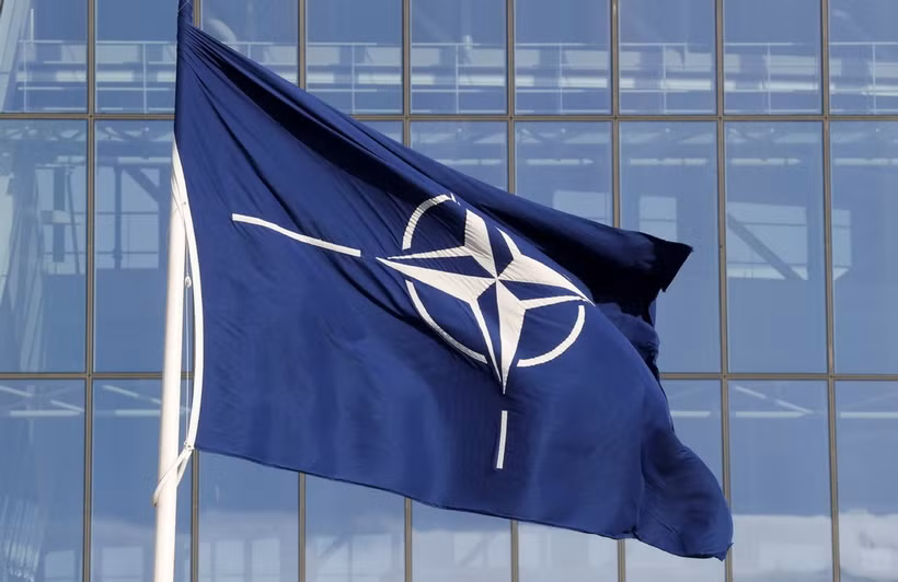 Cờ của NATO. (Ảnh: IDCPC)