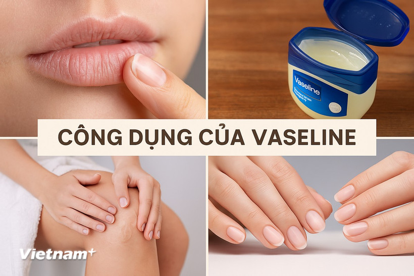 Vaseline thực sự là một sản phẩm đa dụng. (Ảnh: Vietnam+)