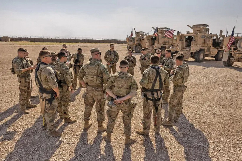 Binh sỹ Mỹ tại Syria. (Ảnh: nypost)