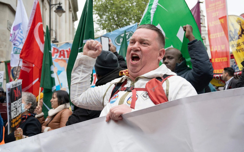 Ông Alex Gordon được bầu làm Tổng Bí thư Đảng Cộng sản Anh. (Ảnh: Getty)