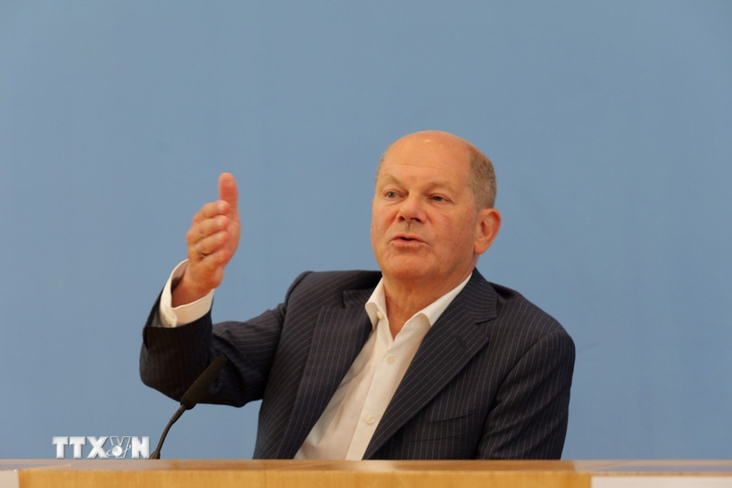 Thủ tướng Đức Olaf Scholz. (Ảnh: TTXVN phát)