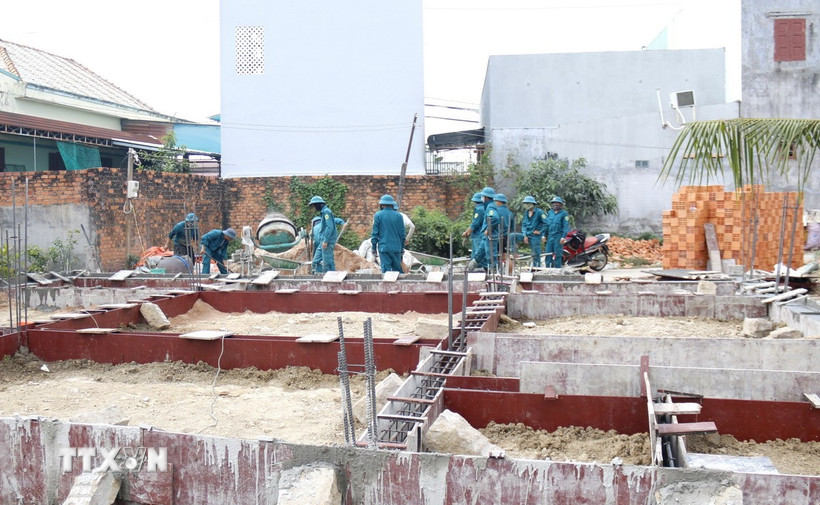 Vĩnh Long đã hỗ trợ xây mới, sửa chữa 14.738 căn nhà cho hộ dân. Ảnh minh họa. (Nguồn: TTXVN)