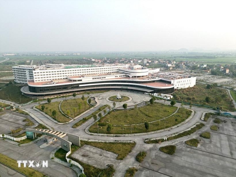 Bệnh viện Bạch Mai cơ sở 2. (Ảnh: Tuấn Anh - TTXVN)