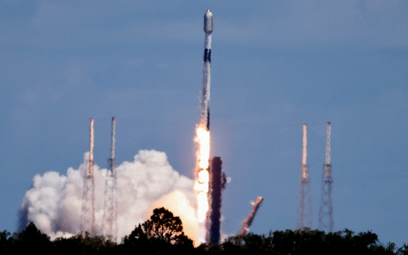 Vệ tinh của SpaceX. (Nguồn: Reuters)