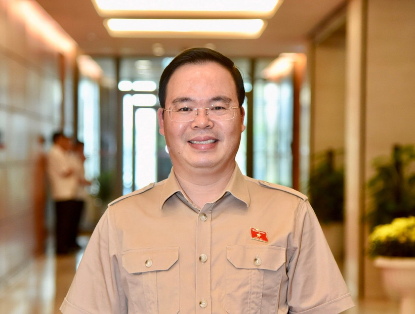 Tiến sỹ Trần Văn Khải - Phó Bí thư Đảng ủy Ủy ban Khoa học, Công nghệ và Môi trường của Quốc hội.