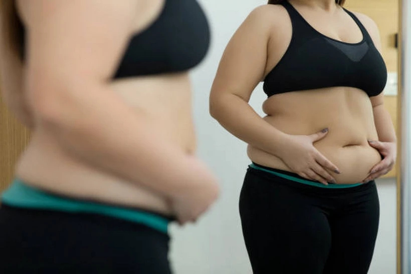 Mỡ bụng là thủ phạm gây ra nhiều vấn đề về sức khỏe. (Ảnh: iStock) Mỡ bụng là thủ phạm gây ra nhiều vấn đề về sức khỏe. (Ảnh: iStock)