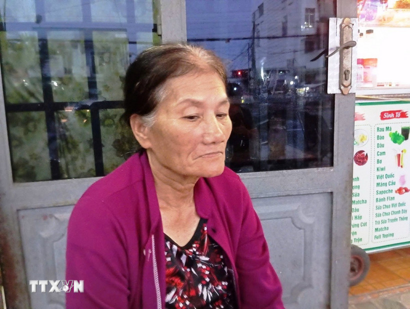 Đối tượng Trần Thị Duyên vừa bị cơ quan chức năng tạm giữ hình sự. (Ảnh: TTXVN phát)