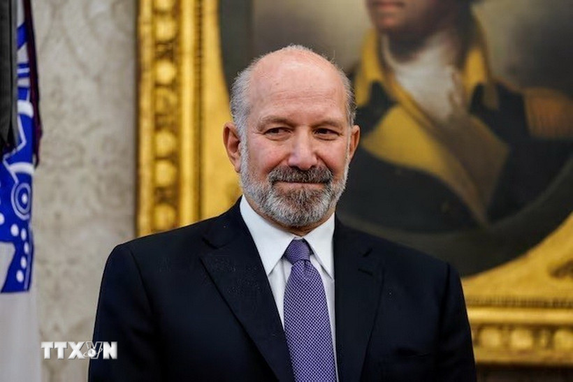 Bộ trưởng Thương mại Mỹ, ông Howard Lutnick. (Ảnh: Reuters/TTXVN)