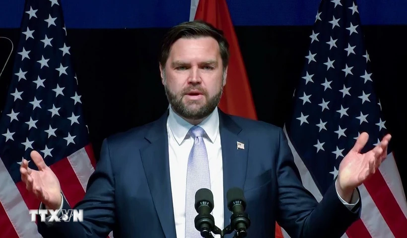 Phó Tổng thống Mỹ JD Vance. (Ảnh: ANI/TTXVN)
