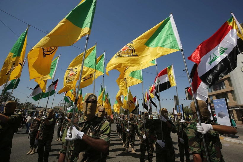Lực lượng dân quân Kataib Hezbollah. (Ảnh: AFP)