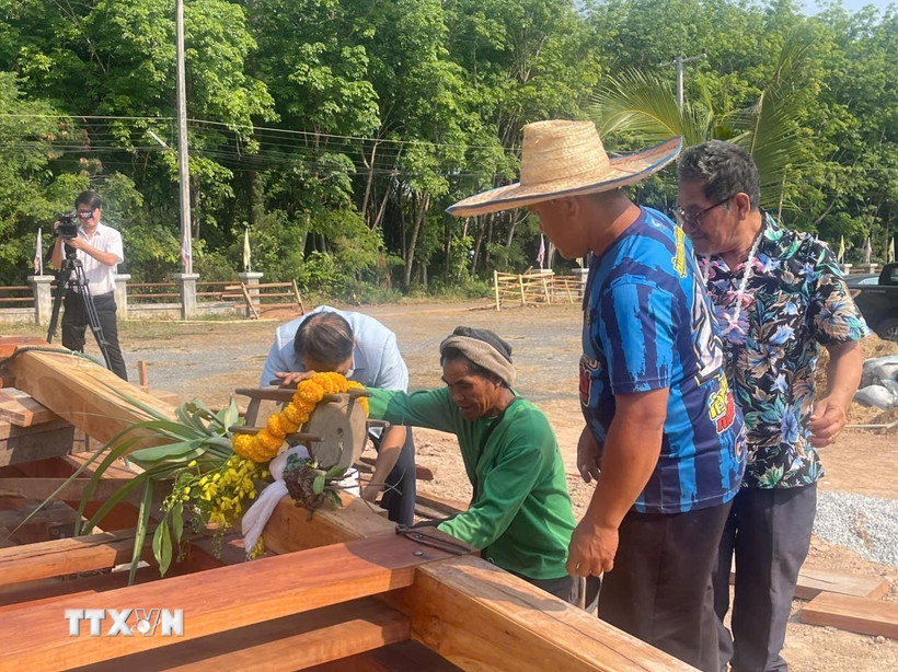 Khởi công Nhà sàn Bác Hồ trong Khu Di tích Chủ tịch Hồ Chí Minh tại Thái Lan