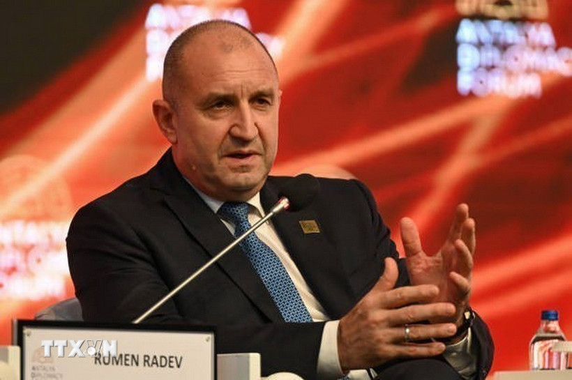 Tổng thống Bulgaria Rumen Radev. (Ảnh: Getty Images/TTXVN)