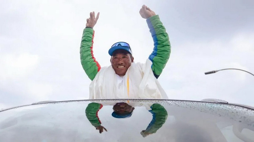 Nhà leo núi Kami Rita Sherpa được xem là "biểu tượng toàn cầu của đỉnh Everest". (Ảnh: Getty)