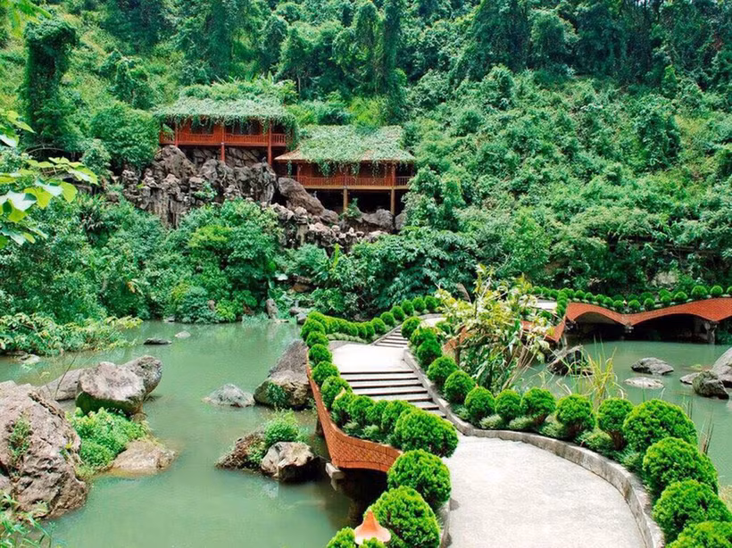 Khu du lịch Thiên Sơn - Suối Ngà, Ba Vì. (Nguồn: vietnamtourism)