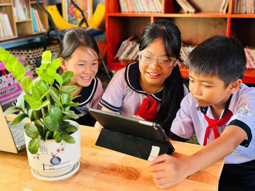 Hoạt động trải nghiệm của học sinh TP Hồ Chí Minh. (Ảnh: Sở Giáo dục và Đào tạo Thành phố Hồ Chí Minh)